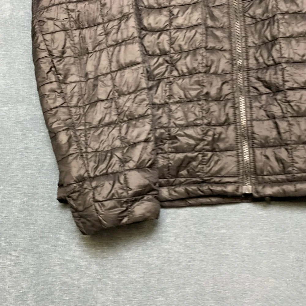 The North Face ThermoBall Eco Jacket Mens Black Insulated Lightweight Full Zip